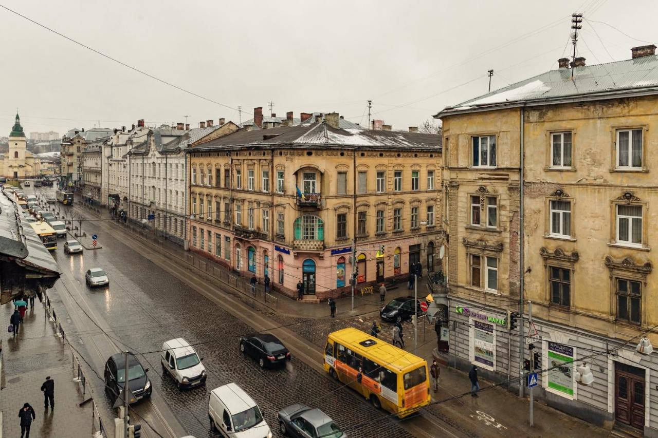 Mini Hotel Barvy Lvova On Horodotska St. المظهر الخارجي الصورة